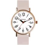 cicininc Nurse Watch for Women, Pink Analog Nursing Watches with 30M Waterproof 12/24 Hour Military Time, Second Hand