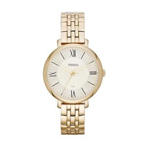 Fossil Women's Gold Jacqueline Quartz Three-Hand Watch