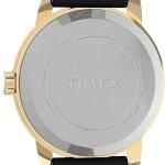 Timex Women's Easy Reader Black Leather Watch