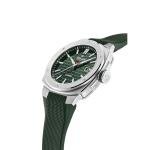 Alpina Men's Automatic Alpiner Watch, Green Rubber Strap, Green Dial, Date Style: AL-525GR4AE6