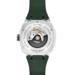 Alpina Men's Automatic Alpiner Watch, Green Rubber Strap, Green Dial, Date Style: AL-525GR4AE6