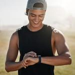 Lenrao Compatible with Apple Watch Bands for Men 44mm 45mm 46m 42mm 49mm, Velcro Sport Stretchy Nylon Loop Braided Breathable Strap for iWatch Bands Men Series Ultra Se 11 10 9 8 7 6 5 4 3 2 1