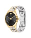 Movado 1881 Men's Watch - Swiss Automatic Movement, Stainless Steel Link Bracelet - 3 ATM Water Resistance - Classic, Luxury Fashion Timepiece for Him - 39mm