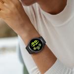 Kollody 5 Pack Stretchy Nylon Watch Bands Compatible with Garmin Vivoactive 5/6/Forerunner 55/165,20mm Soft Elastic Fabric Adjustable Replacement Sport Straps for Garmin Venu Sq 2 Women Men