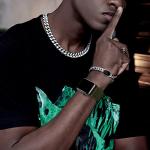 DaQin 3 Pack Stretchy Solo Loop Compatible with Apple Watch Bands for Men 42mm 41mm 40mm 38mm, Soft Nylon Braided Elastic Strap for iWatch Band Series 11 10 9 8 7 6 5 4 3 SE Ultra 3 Ultra 2 Ultra