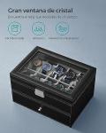 20-Slot Lockable Watch Box by SONGMICS