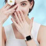 Lerobo Slim Bands Compatible with Apple Watch Bands for women 38mm 41mm 42mm 40mm,12 Pack Soft Silicone Sport Strap Thin Wristband for iWatch Band Series 11/10/9/8/7/SE/6/5/4/3/2/1/Ultra/Urtra 3 2