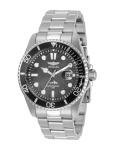 Invicta Men's Pro Diver 43mm Stainless Steel Quartz Watch, Silver (Model: 30806)