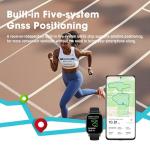 Xiaomi Redmi 5 Lite Smart Watch, Step Counter Watch for Women Men with 1.96" LCD Large Display, 140 Sports Modes, 5ATM Waterproof (Lite-Black)