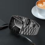 iiteeology Lightweight Stainless Steel Band Designed for Apple Watch Ultra 3 & Ultra 2, Series 1-11, 46mm, 45mm, 44mm, 42mm, Replacement iWatch Bands for Men & Women,Space Gray