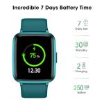 Fitness Tracker Watch with Heart Rate Monitor, Activity Tracker with Pedometer, Sleep Monitor, Calories & Step Counter, 5ATM Waterproof Smart Watch for Women Men Health Fitness Watch for Sports