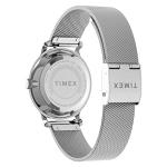Timex Women's 31mm Silver-Tone Watch with Stones