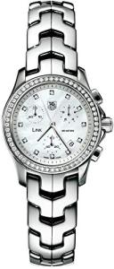 TAG Heuer Women's CJF1314.BA0580 Diamond Chronograph Watch