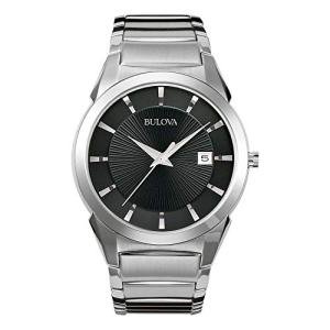 Bulova Men's 3-Hand Calendar Date Quartz Watch, Patterned Dial, 38mm, Style: 96B149