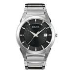 Bulova Men's 3-Hand Calendar Date Quartz Watch, Patterned Dial, 38mm, Style: 96B149