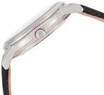 Citizen Men's Eco-Drive Corso Classic Watch in Stainless Steel with Black Leather Strap, Ivory Dial, 42mm (Model: AO9000-06B)