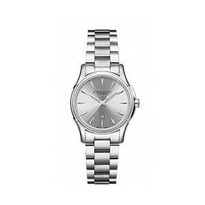 Hamilton Jazzmaster Automatic Women's Watch, 34mm Stainless Steel Case, Swiss Made, Silver Dial Analog Wrist Watch for Women, 50m Waterproof, Sapphire Crystal, Stainless Steel Strap