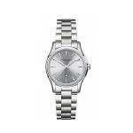 Hamilton Jazzmaster Automatic Women's Watch, 34mm Stainless Steel Case, Swiss Made, Silver Dial Analog Wrist Watch for Women, 50m Waterproof, Sapphire Crystal, Stainless Steel Strap