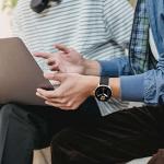 BISONSTRAP Silicone Watch Bands, Slim Watch Straps with Quick Release, 18mm, Black with Black Buckle