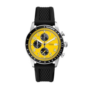 Fossil Men's Black Sport Tourer Chronograph Watch