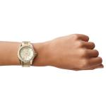 Fossil Women's Riley Quartz Stainless Steel Multifunction Watch, Gold Glitz, 38mm Fossil Watch, Model: ES3203