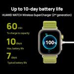 HUAWEI Watch FIT4 Pro Smart Watch, 1.82" Sapphire Screen & Titanium Alloy Bezel, GPS for Outdoor Enthusiasts, Emotional Wellbeing Assistant, up to 10-Day Battery Life, iOS & Android Compatible, Black