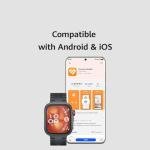 HUAWEI Watch FIT4 Pro Smart Watch, 1.82" Sapphire Screen & Titanium Alloy Bezel, GPS for Outdoor Enthusiasts, Emotional Wellbeing Assistant, up to 10-Day Battery Life, iOS & Android Compatible, Black