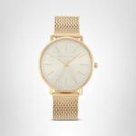 Michael Kors Gold-Tone Stainless Steel Mesh Watch
