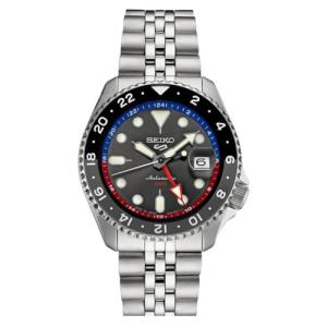 SEIKO 5 Sports SKX GMT Automatic Grey Dial Men's Watch SSK019