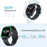 Smart Watch for Men GPS, 2.06"HD Colorful AMOLED, 2026 Multisport Fitness Tracker with Bluetooth Call/Compass/Barometer/Altitude 5ATM Water-Resistance Heart Rate/Sleep Monitor, Outdoor for Android iOS