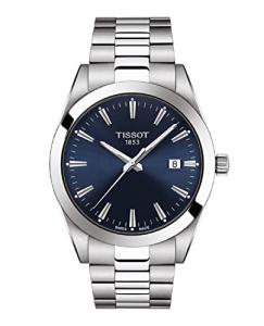 Tissot Gentleman Grey Stainless Steel Dress Watch
