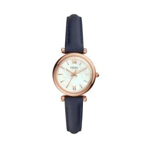 Fossil Women's Carlie Mini Silver Quartz Watch