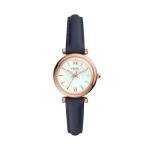 Fossil Women's Carlie Mini Silver Quartz Watch
