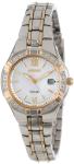 Seiko Solar Diamond Watch for Women - Two-Tone
