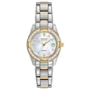 Citizen Women's Quartz Watch with Silver Steel Band