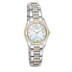 Citizen Women's Quartz Watch with Silver Steel Band