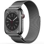 Original Stainless Steel Milanese Loop Compatible with Apple Watch Band 38mm 40mm 41mm 42mm 44mm 45mm 46mm 49mm, Magnetic Clasp Band for iWatch Series 11 10 9 8 7 6 5 4, SE 3 2 1 Ultra3 2, Women & Men