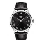 Tissot mens Classic Dream Stainless Steel Dress Watch Black T1294101605300