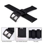 Ritche Christmas Gift 22mm Vintage Canvas Wristbands Watch Band Replacement Quick Release Watch Straps for Men, White Elephant Gifts, Stocking Stuffers for Men, Father's Day gifts