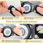 TumpCez Quick Release Watch Band - Choice of Width -18mm 19mm 20mm 22mm 24mm Watch Bands, Solo Loop Adjustable Elastic Nylon Watch Straps Replacement Wristband for Men Women