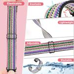 TumpCez Quick Release Watch Band - Choice of Width -18mm 19mm 20mm 22mm 24mm Watch Bands, Solo Loop Adjustable Elastic Nylon Watch Straps Replacement Wristband for Men Women