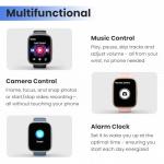 Smart Watch for Men Women (Answer/Make Call), 1.95" Touch Screen Fitness Tracker with Heart Rate/Sleep Monitor, IP68 Waterproof Smartwatch for Android iOS, Fitness Watch with 120+ Sports Modes, Black