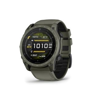 Garmin tactix® 8 – 51mm Cerakote, Premium Tactical GPS Smartwatch, AMOLED Display, Applied Ballistics® Solver, Olive Drab Premium Cerakote Coating