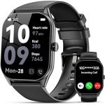 Smart Watch for Men Women, 2.0" HD Touchscreen Fitness Tracker, Bluetooth Calls/Notifications, IP68 Waterproof, 100+ Sport Modes Fitness Watch, Heart Rate Sleep Monitor Smartwatch for Android iOS
