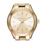 Michael Kors Slim Runway Three-Hand Gold-Tone Stainless Steel Women's Watch (Model: MK3512)