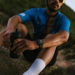Nomad Sport Band - 45mm | Black Apple watch ultra 2 band, Designed to give your Apple Watch a modern and athletic look for intense workouts and everyday wear, Compatible with New Series 11, Ultra 1-3, Series 1-10, and SE