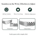 PASCAL Men's Timeless Classic Diamond Watch – Swiss Quartz Watch with Lab-Grown Diamonds, Sapphire Crystal, Elegant Dress Watch Gift,3 ATM Water Resistant,Fits 6.5"-9.5" Wrists (Navy,36MM)