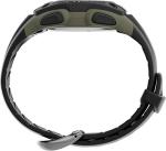 Timex Men's Ironman Triathlon Classic 30 38mm Resin Strap Watch – Green Case Black Top Ring with Black Resin Strap