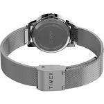 Timex Women's Easy Reader 25mm Watch – Silver-Tone Case White Dial with Silver-Tone Stainless Steel Mech Bracelet