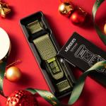 Nereides Compatible with Apple Watch Series 11 Band Series 10/9/8/7/6/5/4/SE/SE2/SE3/Ultra 3/2/1, Nylon Sports Strap with Woven Design for 49mm/46mm/45mm/44mm (L, Army Green)